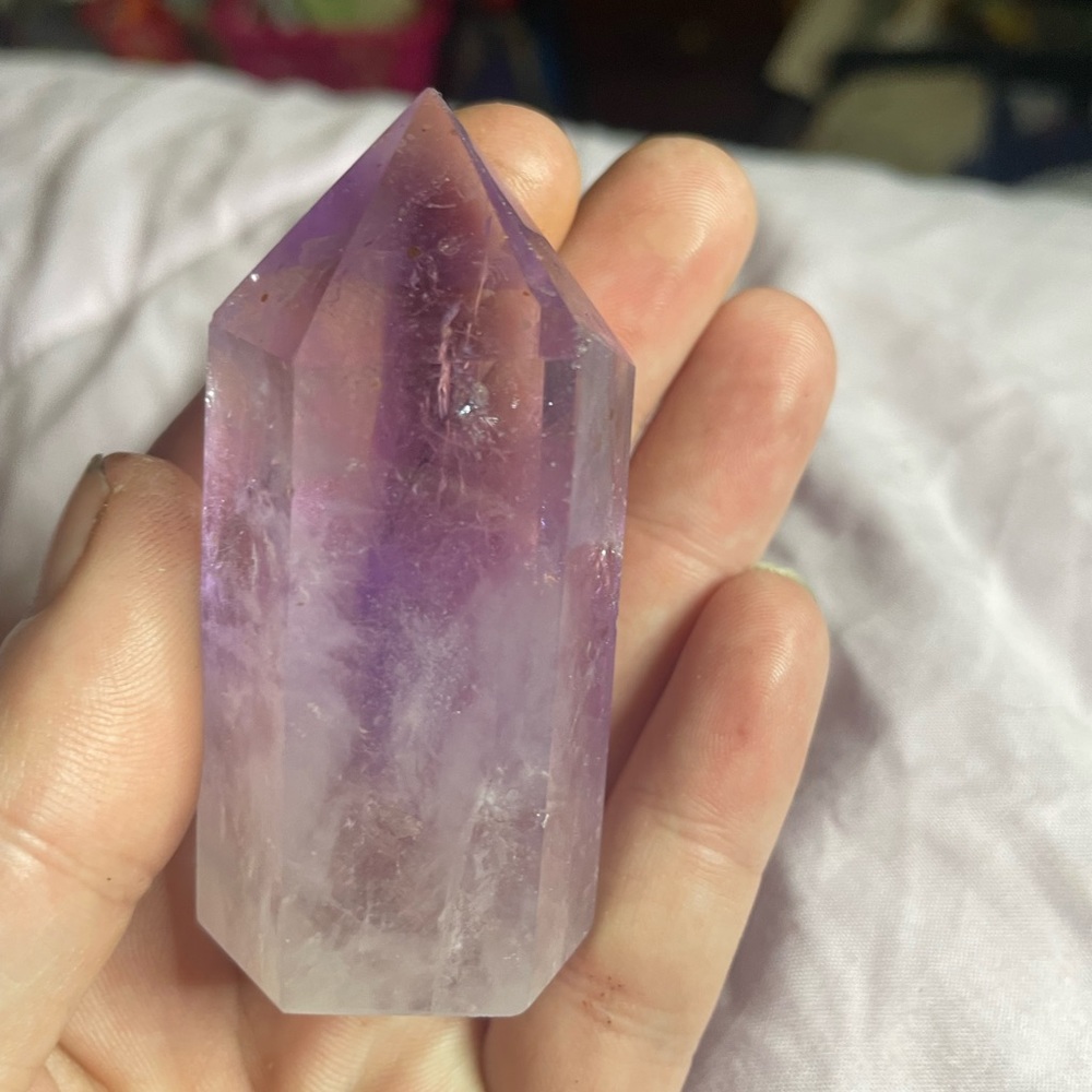 Amethyst Crystal Tower / Genuine Crystal